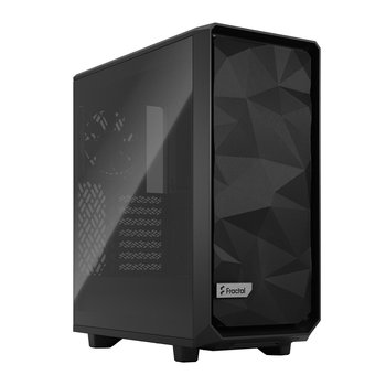 Obudowa komputerowa Fractal Design Meshify 2, Compact TG, Light Tin, Black - FRACTAL DESIGN