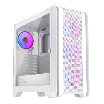 Obudowa Komputerowa PREYON Nest Windy+ White ARGB USB-C Mini ITX ATX Mic - Inny producent