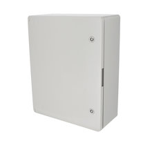 Obudowa standardowa ABS 400x500x180 HOROZ z ocynkowaną płytą montażową (nieprzezroczysta)