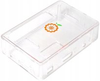 Obudowa Transparentna Case do Mikrokomputer Orange Pi PC Plus biała ABS