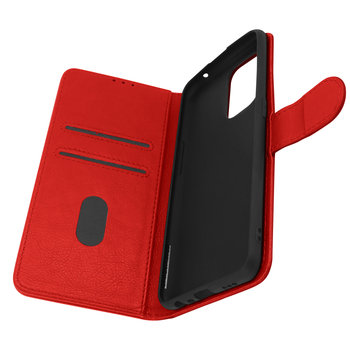 Obudowa tylna Oppo A94 5G Full Function Wallet czerwona - Avizar