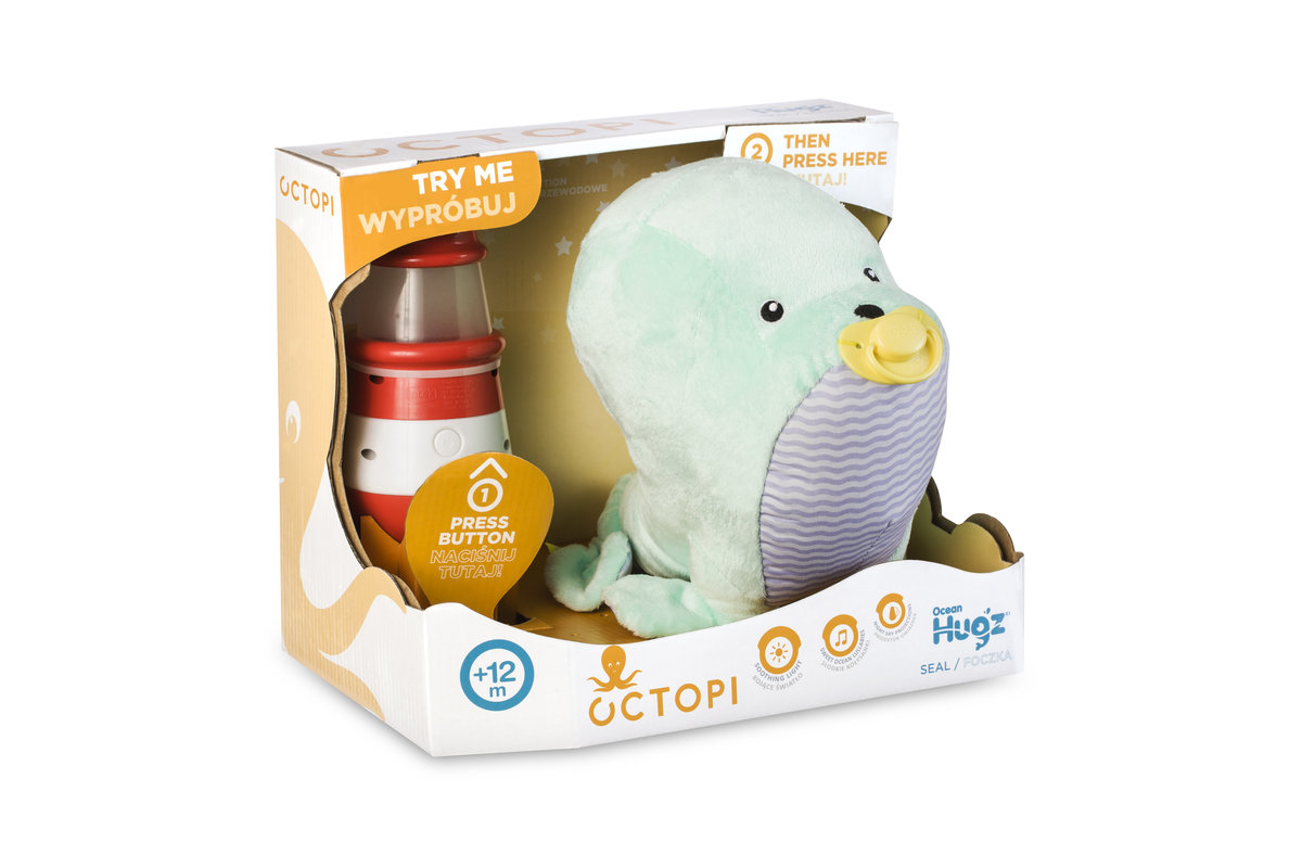 Ocean Hugzz, maskotka interaktywna Foczka, zestaw