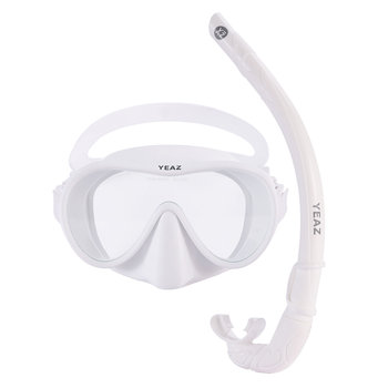 OCEAN VIBES Zestaw do snorkelingu - White Focus - YEAZ