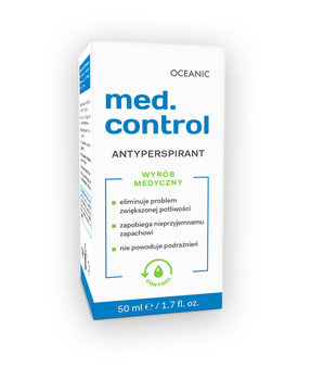 Oceanic Med Control, antyperspirant, roll-on, 50 ml - Oceanic