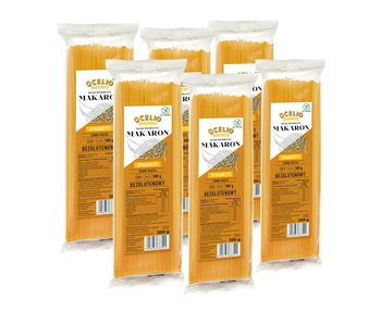 Ocelio Makaron Bezglutenowy Spaghetti 500g (ZESTAW 6 szt.) - Ocelio