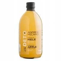 Ocet jabłkowy z matką owocową DETO BIO zdrowy cydr 500 ml Andrea Milano