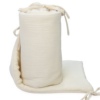 OCHRANIACZ 180x30 DO ŁÓŻECZKA MUŚLINOWY PREMIUM Kerstin