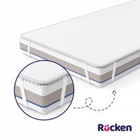 Ochraniacz na Materac Hydro 3D 120x60 Wodoodporny 100% Antyalergiczny Oddychający Medyczny Rucken