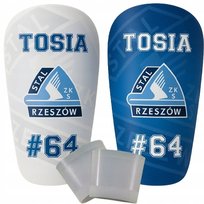 Ochraniacze piłkarskie z Twoim nadrukiem + Opaski silikonowe