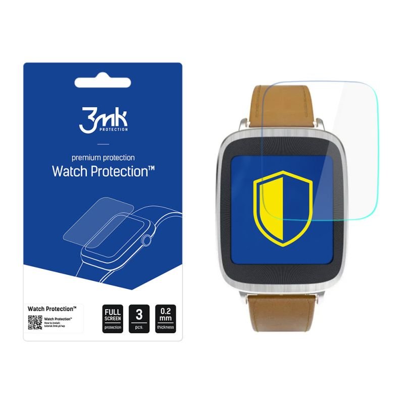 Folia na ekran smartwatcha do Asus Zenwatch WI500Q - 3mk Watch Protection