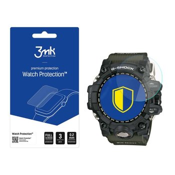 Ochrona na ekran smartwatcha Casio G-SHOCK Mudmaster - 3mk Watch Protection - 3MK
