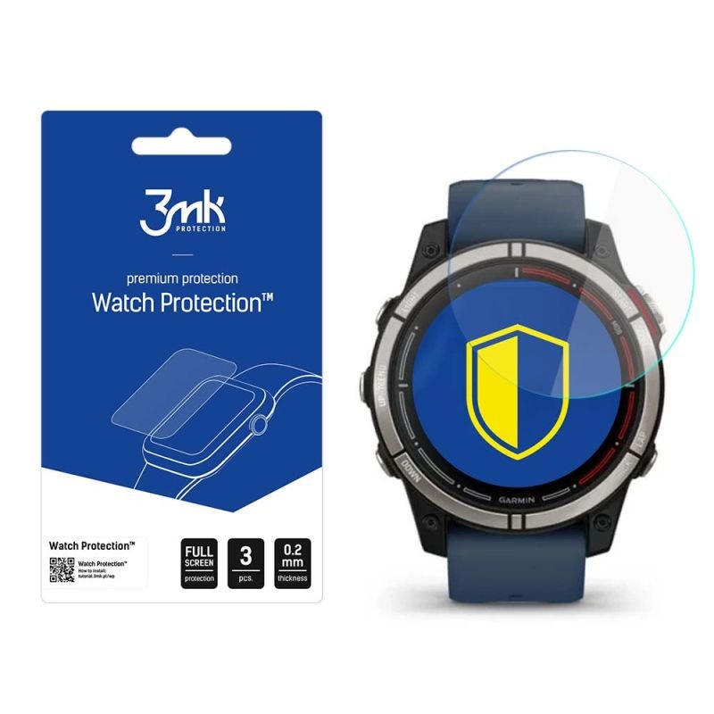 Фото - Чохол і плівка для смартгодинників 3MK Ochrona na ekran smartwatcha Garmin Quatix 7 -  Watch Protection 