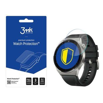 Ochrona na ekran smartwatcha Huawei Watch GT 3 Pro 46mm - 3mk Watch Protection - 3MK