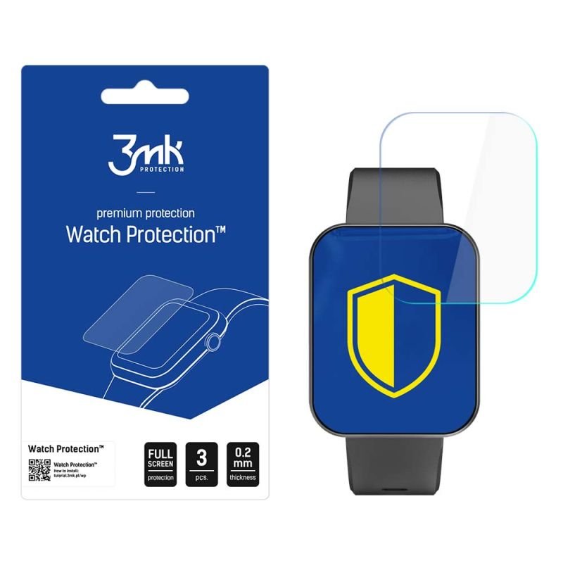 Фото - Чохол і плівка для смартгодинників 3MK Ochrona na ekran smartwatcha Lenovo Carme 2 HW25H -  Watch Protection 