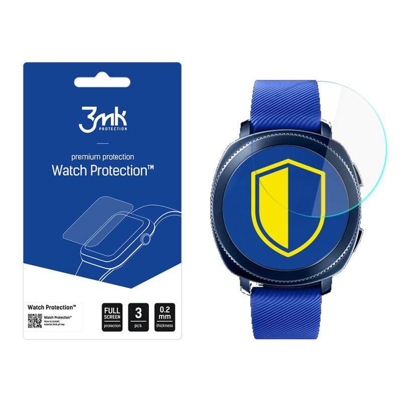Фото - Ремінець для годинника / браслета 3MK Ochrona na ekran smartwatcha Samsung Gear Sport -  Watch Protection 
