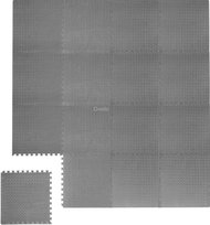 Ochronna Mata Podłoga Gumowa Puzzle 60x60 na Siłownię Pod Sprzęt 16 Sztuk