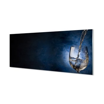 Ochronny panel szklany Białe wino kieliszek 125x50 cm - Tulup