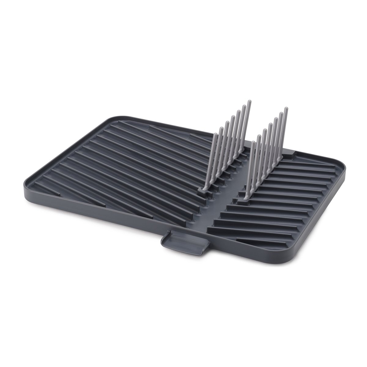 Ociekacz na naczynia Flip-up JOSEPH JOSEPH, grafitowy, 2,4x40x31,9 cm