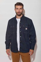 Ocieplana Koszula Carhartt Relaxed Fit Denim Fleece Lined Shirt Jac Carhartt
