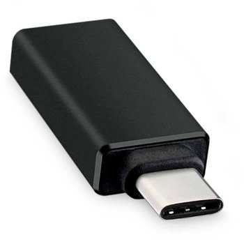 OCIODUAL USB 3.0 żeński na typ C męski Adapter funkcja On The Go czarny dla smartfonów tablety konwerter OTG - OCIODUAL