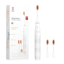 Oclean Szczoteczka Soniczna FLOW S - biała ZESTAW (dodatkowo: 2 końcówki