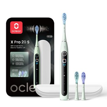 Oclean Szczoteczka Soniczna X PRO 20 SET z etui podróżnym - MIĘTOWA - Oclean