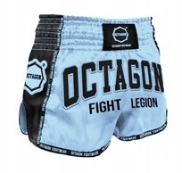 Octagon Spodenki Muay Thai Fight Legion Light Blue Błękitne M
