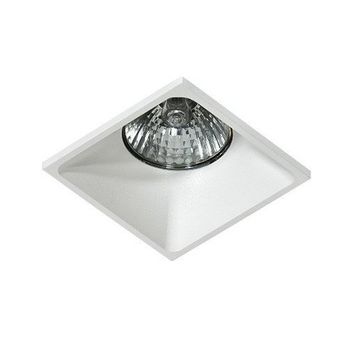 Zdjęcia - Żyrandol / lampa Azzardo Oczko wpuszczone , Pio, biało-srebrna, MR16, 1x50W 