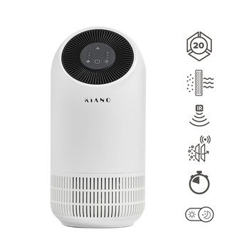Oczyszczacz powietrza Kiano Fillo filtr wstępny, węglowy i HEPA 13 smart - KIANO