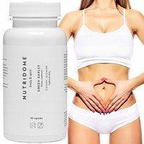 OCZYSZCZANIE ORGANIZMU ekstrakt ZIELONY JĘCZMIEŃ chlorofil 60 szt NUTRIDOME