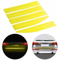 Odblaski Naklejki Paski Odblaskowe Ostrzegawcze Na Zderzak Żółte