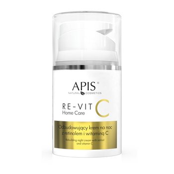 Odbudowujący krem na noc z retinolem i witaminą C Apis, 50ml - APIS Professional