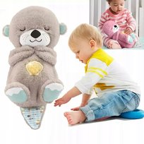 ODDYCHAJĄCA PRZYTULANKA DLA NIEMOWLĄT, MUZYKA ŚWIECĄCA USPOKAJAJĄCA