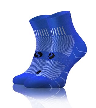 Oddychające sportowe skarpety AMZ z frotte Sesto Senso - niebieski - 35-38 - Sesto Senso