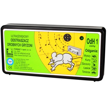 Odh1 Cichy Odstraszacz Ultradźwiękowy Na Myszy, Szczury I Kuny Zabezpiecza Do 100 M2 - Inny producent