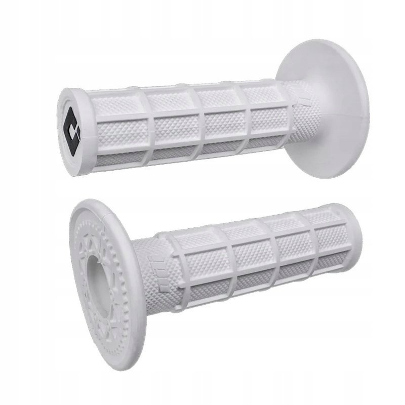 ODI Lock-On Half Waffle Grips - Grey MX Motocross Handlebars, Made In USA Old Dutch International - Foto 4