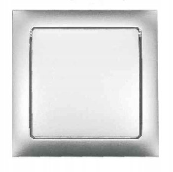 Odk Centralny Gniazdko wylotowe SLIM SREBRNE - USTM