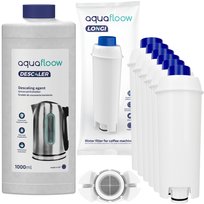 Odkamieniacz 1L + 6X Filtr Do Ekspresu Delonghi