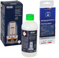 ODKAMIENIACZ DeLonghi 500ML + Tabletki czyszczące Oryginał DeLonghi