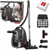 Odkurzacz ADLER AD7054 - dla alergików, mocny i cichy, filtr HEPA H13, zasięg 9m, energ. klasa A, 2200W, czarny