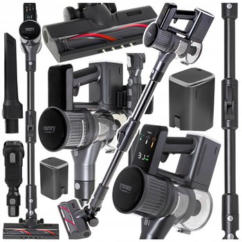 ODKURZACZ BEZPRZEWODOWY PIONOWY BEZWORKOWY MOCNY RĘCZNY ELEKTROSZCZOTKA 8W1 - Adler