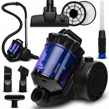 Odkurzacz Bezworkowy Domowy Cyklonowy Turbo Moc HEPA 4000W 2,5L Certyfikat - Zeegma