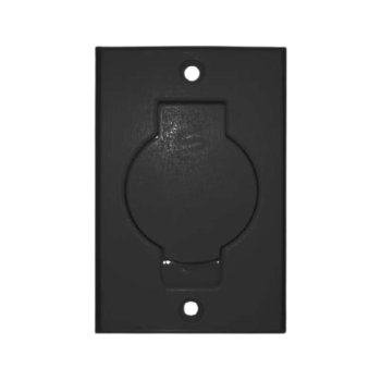 Odkurzacz Centralny Gniazdo ssące standard CZARNE - Tyna