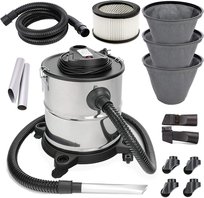 ODKURZACZ DO KOMINKA Popiołu Pieca Gruzu Separator Kominkowy ZBIORNIK 20L SN121