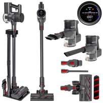 Odkurzacz Pionowy 31Kpa 400W 29,6V Bezprzewodowy Bezworkowy, Elektroszczotka, Dotykowy Wyświetlacz Led, Czas Pracy Do 55 Minut