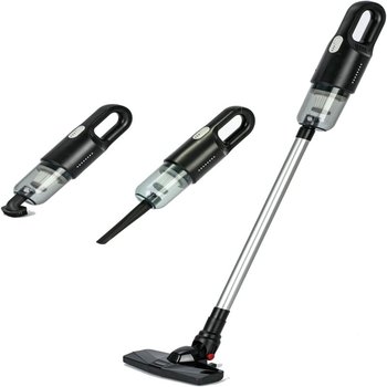 Odkurzacz pionowy akumulatorowy bezprzewodowy, 2 biegi, regulowana siła ssania, ręczny odkurzacz pionowy o mocy ssania 18000 Pa z filtrem HEPA, domowy odkurzacz pionowy do sierści zwierząt - Inny producent