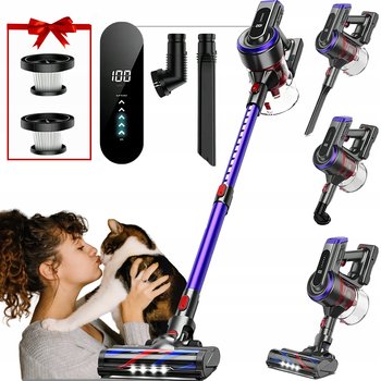 ODKURZACZ PIONOWY BEZPRZEWODOWY BEZWORKOWY Buture JR400 8w1 filtry ZESTAW - Buture