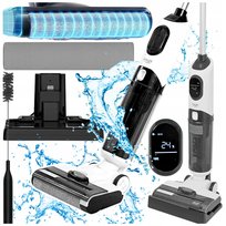 ODKURZACZ PIONOWY BEZPRZEWODOWY MYJĄCY MOPUJĄCY MOCNY RĘCZNY ZESTAW PRO 6W1