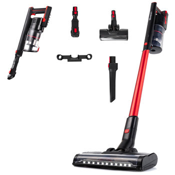 ODKURZACZ PIONOWY BEZPRZEWODOWY RĘCZNY 3w1 BEZWORKOWY ELEKTROSZCZOTKA LED - LEHMANN