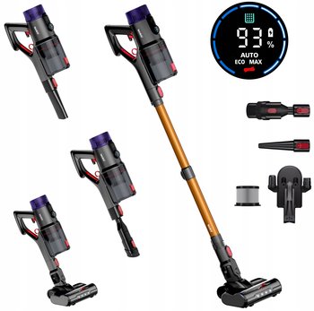 ODKURZACZ PIONOWY BEZPRZEWODOWY RĘCZNY VOKSAR V11 LED 600W MOCNY HEPA LEKKI - inna (Inny)